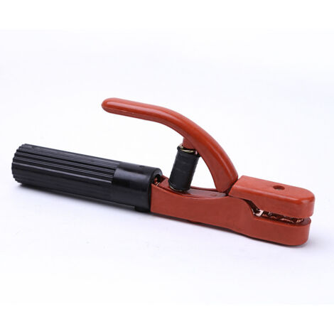 SHINING HOUSE Portaelectrodos profesional de 800 A para soldadura con electrodos revestidos de MMA, abrazadera de amperaje de electrodo duradera y de alta calidad para máquina de soldar