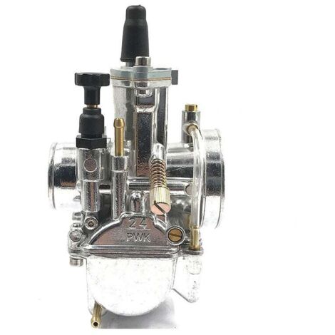 SHINING HOUSE Carburador PWK24 de 24mm para JOG RTL250 CR80 CR125 2T 4T Keihin PWK24 (1/5)