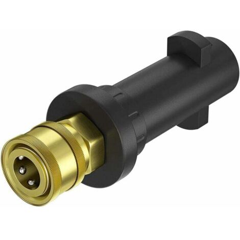 SHINING HOUSE Adaptador de hidrolavadora de 1/4" - Conexión rápida Solo compatible con Kärcher K2, K3, K4, K5, K6, K7 Series para múltiples, 91 x 31 mm (1/5)