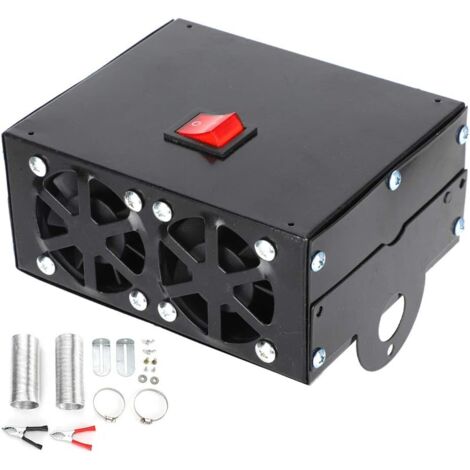 SHINING HOUSE Calentador de coche, descongelador de coche, ventilador antivaho portátil, calentamiento rápido 500 W (24 V) (1/4)