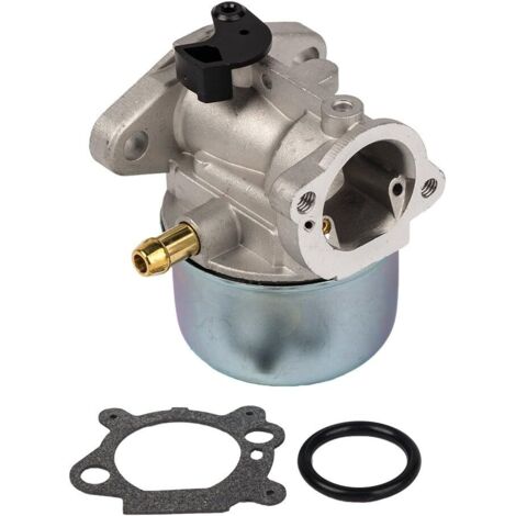 Carburador 799868 con junta y junta tórica Compatible con carburador Briggs & Stratton 498170 498254 497347 497314 (1/5)
