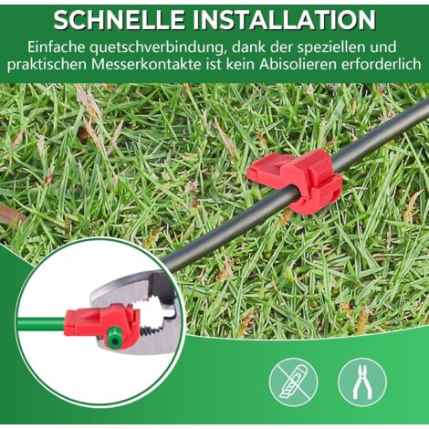 Lote De 100 Ganchos De Montaje Para Robot Cortacésped Gardena - Compatible Con Modelos Como R40Li, R70Li