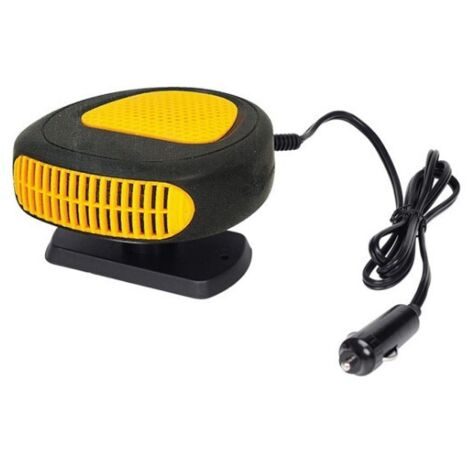 SHINING HOUSE Calentador de coche, 12 V, 150 W, portátil, 2 en 1, ventilador de refrigeración, calefacción rápida y silenciosa, descongelador de parabrisas, 14 x 13 x 7 (1/4)