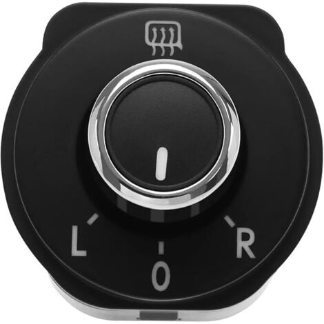 SHINING HOUSE Botón de interruptor de control remoto para ajuste del espejo retrovisor del automóvil compatible con Polo 6R 2011-2016 6RD959565B 6R0959565 Accesorios para automóviles (1/5)