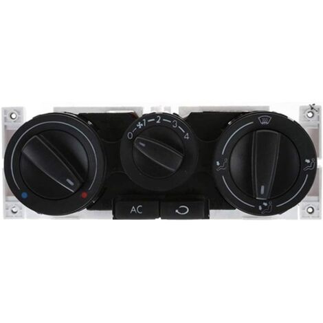 SHINING HOUSE Interruptor del panel de control de aire acondicionado y calefacción OEM n.° 1J0820045F para Volkswagen Golf Jetta
