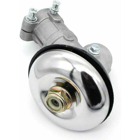 SHINING HOUSE Cabezal de engranaje angular para desbrozadora de 26 mm/28 mm, cabezal de engranaje universal para desbrozadora, caja de engranajes para cortadora de césped/motosierra (28 mm, 7 dientes (1/4)