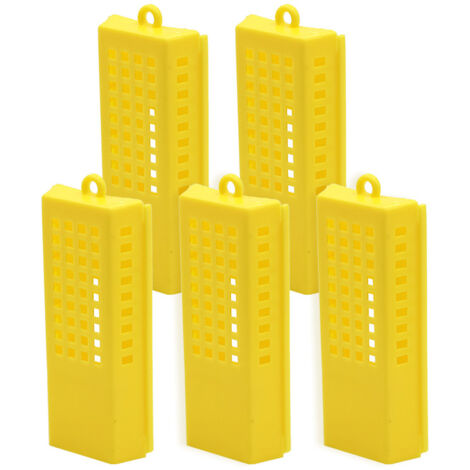 SHINING HOUSE Kit de copa de cría de apicultura, jaula para reinas, jaulas para cría de abejas reinas adecuadas para que los apicultores hagan un mejor uso de las abejas reinas para la cría (14 piezas