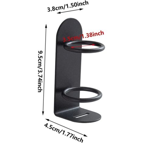 WAYASI - Soporte Para Cepillo De Dientes, Soporte Para Cabezal De Cepillo De Dientes Montado En La Pared Soporte Electrico Para Pasta De Dientes WAYASI - Soporte Para Cepillo De Dientes, Soporte Para Cabezal De Cepillo De Dientes Montado En La Pared Soporte Electrico Para Pasta De Dientes