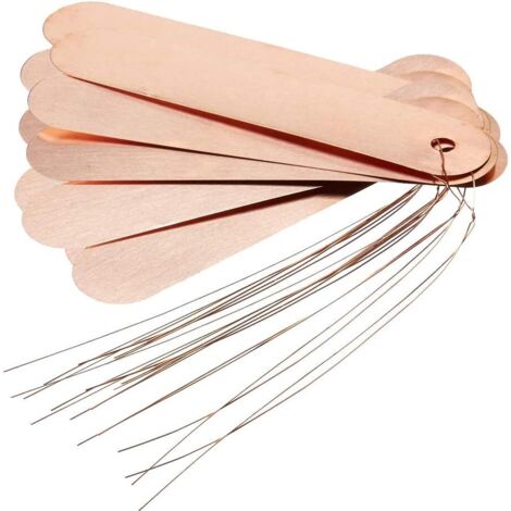 30 Etichette Da Giardinaggio In Rame Con Filo | Targhette Per Piante E Vasi – Design Oro Rosa