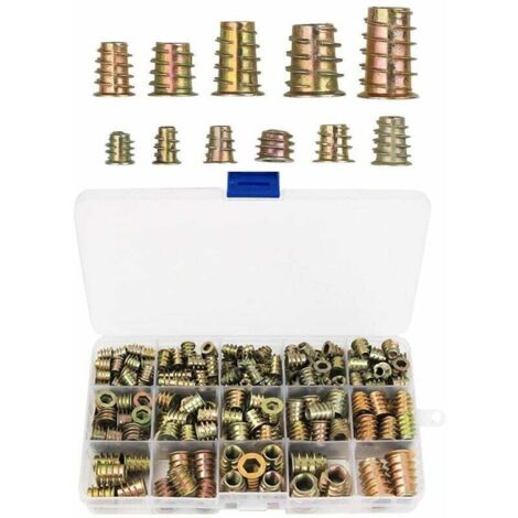 Dadi A Testa Rivettata M4 M5 M6 M8 - Kit Con 20 Morsetti Espansione