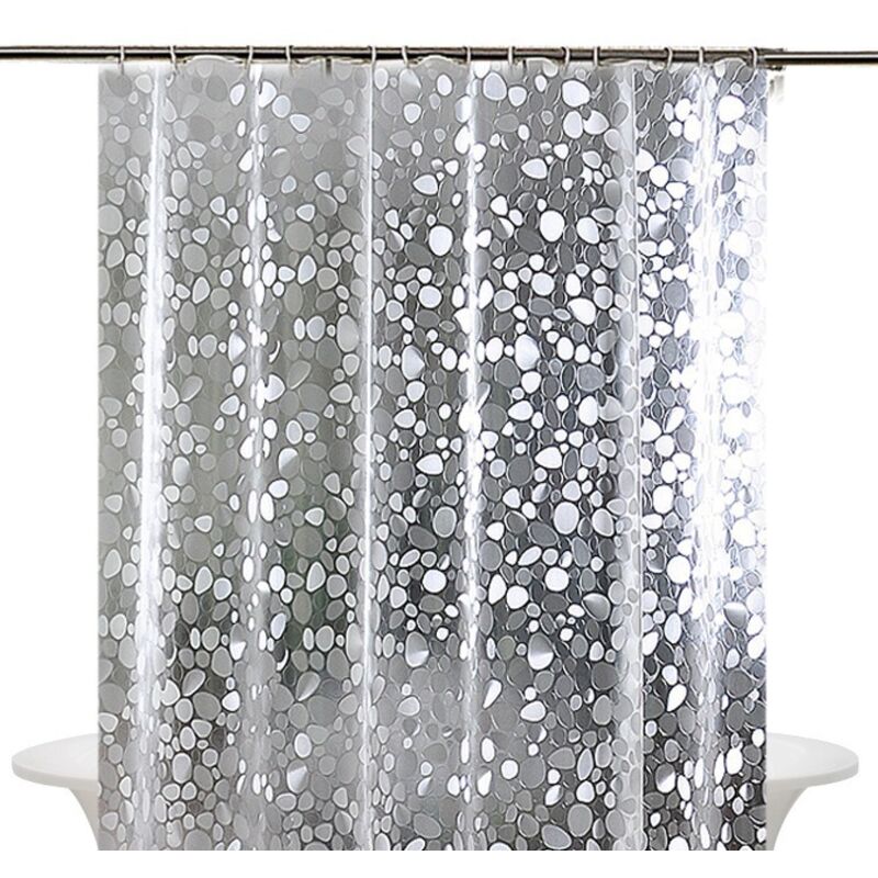 Sweet Summer Time Duschvorhang – Wasserdicht, 183 X 183 Cm, Mit 12 Haken, Schwimmbad-Design – Für Badezimmer & Dusche