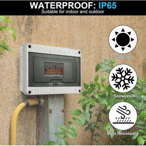 Wasserdichter IP65 Kippschalter – 16A/250V, Für 12–220V, Flammhemmend, UV-beständig, Für Außenbereich, Garten, Werkstatt