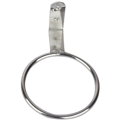 SHINING HOUSE Haartrockner-Halter, 1 Haartrockner-Halter, Wand-Organizer aus Edelstahl (Silber 14 x 10 x 6 cm) (1/5)