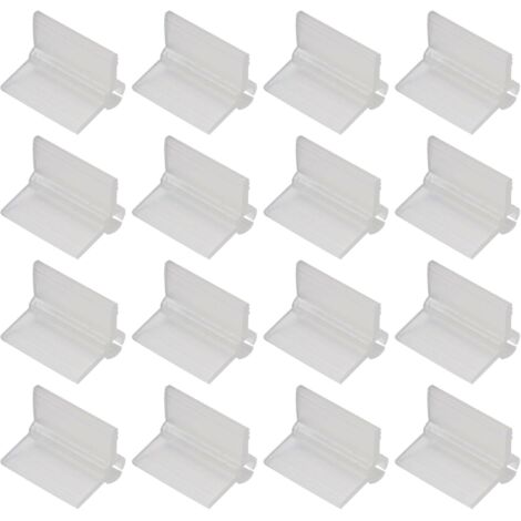 SHINING HOUSE 200 Stück Pflanzenveredelungsklammern, Blumen und Weinzweige zur Befestigung gepfropfter Reben von Tomaten, Gurken, Bohnen (3 mm)