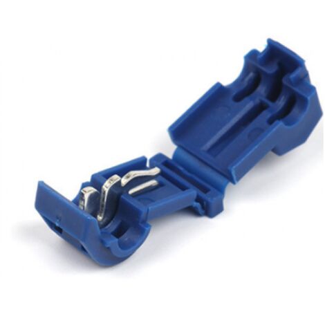 SHINING HOUSE Begrenzungsdrahtklemmen, 4er-Pack T-Abzweigverbinder, Schnellverbinder, Abzweigverbinder, Kabelverbinder zur Schlaufenbefestigung, praktischer Clipverschluss (1/4)
