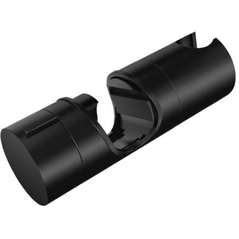 SHINING HOUSE Universeller schwarzer Duschkopfhalter für 20–25 mm Duschstange aus massivem ABS, verdickter und verbesserter Duschkopfhalter (1/4)