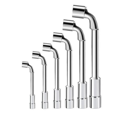 Stück L-förmige Gabelschlüssel 7/8/9/10/11/12 mm für Reparaturen, Rohre, Fahrrad- und Autowartung (1/4)