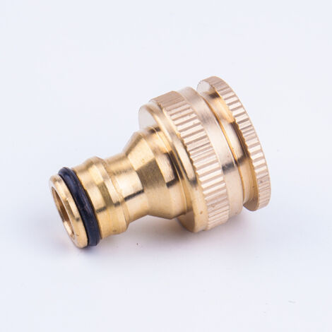 Wasserschlauch Adapter 1 Zoll Gewinde Messing - Gartenschlauch Anschluss Für Bewässerung Und Wasserhahn