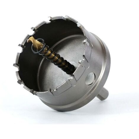 Sega a tazza bimetallica GABRIELLE, 140 mm in acciaio inossidabile di grado industriale TCT, carburo, sega a tazza in lega di acciaio rapido per metallo, lega di alluminio, plastica, legno