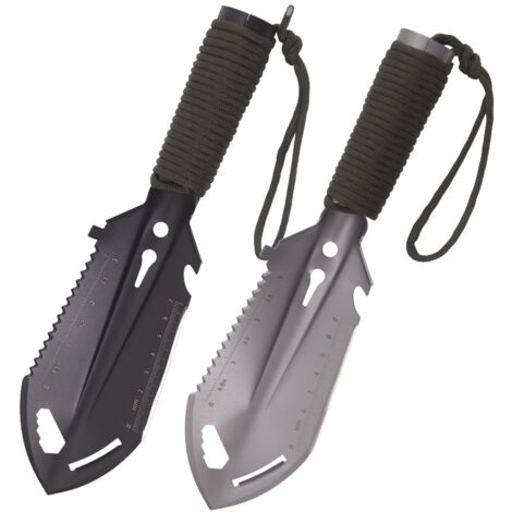 Cazzuola Da Campeggio Ultraleggera In Titanio - Manico Esteso 18 Cm, Pieghevole 18x6 Cm