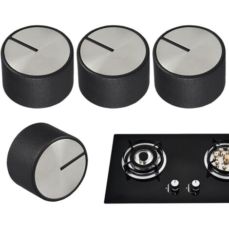 4 pezzi Manopole per fornelli a gas Manopola da cucina Manopole universali per fornelli a gas Pulsanti del gas da 6 mm (1/5)
