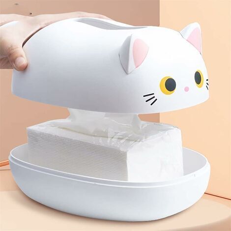 Porta Rotoli Di Carta A Forma Di Gatto – Supporto Da Tavolo Con Strappo, In Ferro, Per Cucina E Bagno