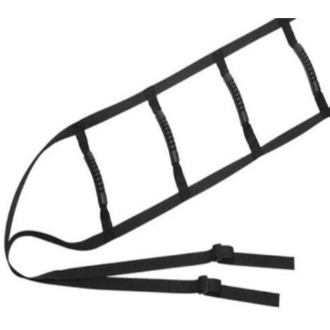 Scala da letto regolabile, corda di supporto per scala da letto in nylon con 4 maniglie antiscivolo per anziani, feriti, donne incinte, disabili, 200 × 22 cm