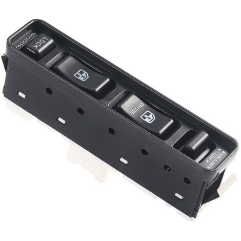 KIMISS Interruttore Alzacristalli Per Mercedes Vito W639 (2003-2014) – Sostitutivo In ABS, Nero, Ricambio OE 6395450913