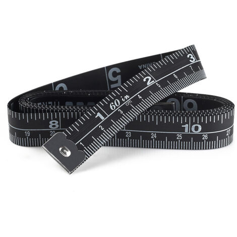Nastro metrico bifacciale, nastro metrico bifacciale da sarto - 152 cm/60 pollici, adatto per la misurazione delle dimensioni del corpo e per cucire, strumento di misurazione per cucito manuale