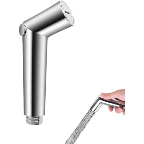 Bidet per doccia portatile da 1 pezzo, spruzzatore a pressione regolabile per bagno di casa, spruzzatore a pressione regolabile antiruggine per la pulizia di neonati e animali domestici (1/5)