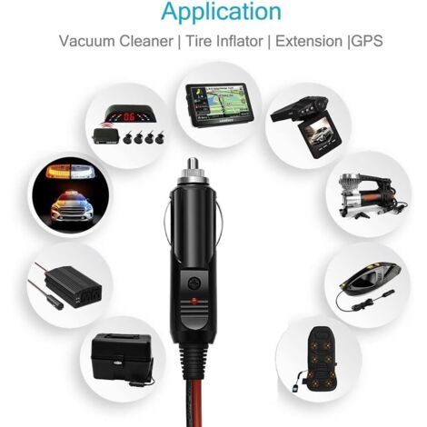 Presa Accendisigari Universale 12-24V Femmina Con Coperchio – Per Auto, Moto E Barca