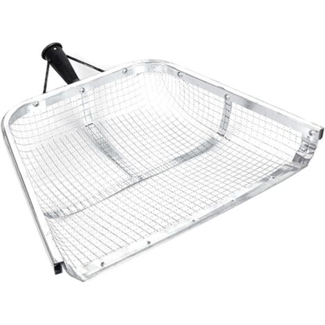 Pala per sabbia di livello professionale con ampia area di setacciatura di 47 cm, ideale per giardinieri e lavori agricoli, strumento di setacciatura portatile