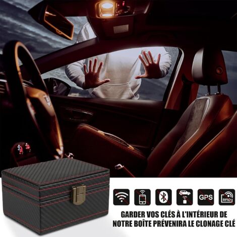 Faraday - Scatola per chiavi dell'auto, protezione per chiavi dell'auto, protezione antifurto RFID, CEG-90 Connected Essentials