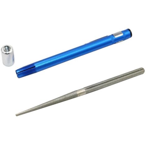 Penna per affilare, 2 pezzi di affilacoltelli portatili in diamante sono utilizzati per coltelli seghettati, forbici, bastoncino per affilare in diamante per un facile trasporto (1/5)