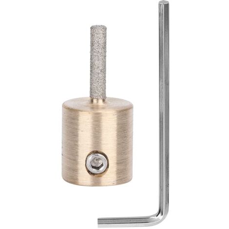 Mola diamantata, mola diamantata per metallo, utensile abrasivo in ceramica e vetro, mola diamantata per vetro, utensili per testine per smerigliatrice diamantata per interni (MCB18) (1/5)