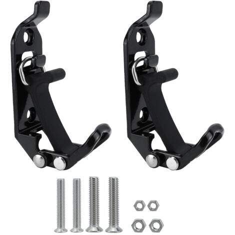 Set di 2 supporti per pala per barre portatutto: supporto per pala per camion, supporto per pala con viti e dadi, supporto per pala per barre portatutto (1/5)