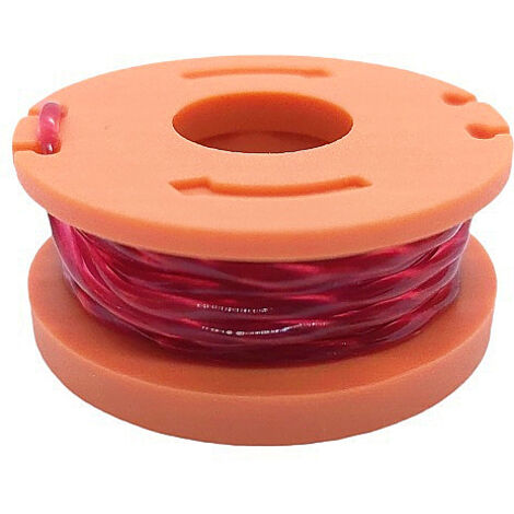 Compatible con el carrete de repuesto para hilo de desbrozadora WORX WA0010. Compatible con la tapa de desbrozadora Wickers WA65 31. (1/4)