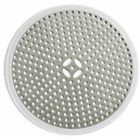 Filtro de desagüe de ducha GABRIELLE, rejilla de ducha de acero inoxidable, gris