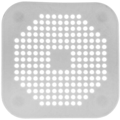 3 filtros de ducha de silicona para fregadero, bañera y ducha, color gris. (1/5)
