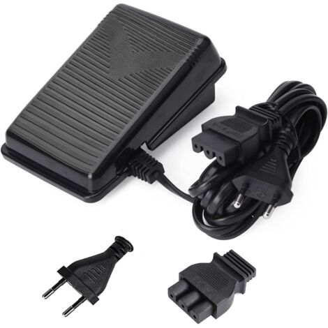 Pedal para máquina de coser, enchufe europeo, pedal universal con cable ...