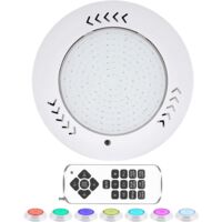 Luz de piscina RGB multicolor GABRIELLE de 30 W, IP68, sumergible, con control remoto, ideal para decoración de piscinas, fiestas, festivales y fuentes.