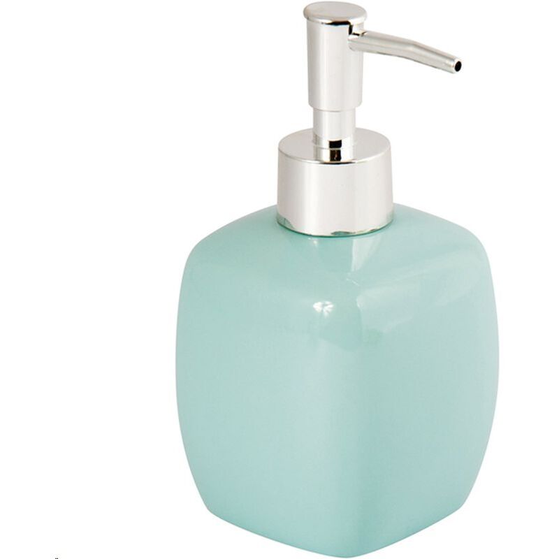 Dispenser sapone in ceramica e metallo fissaggio a parete mod. Louise