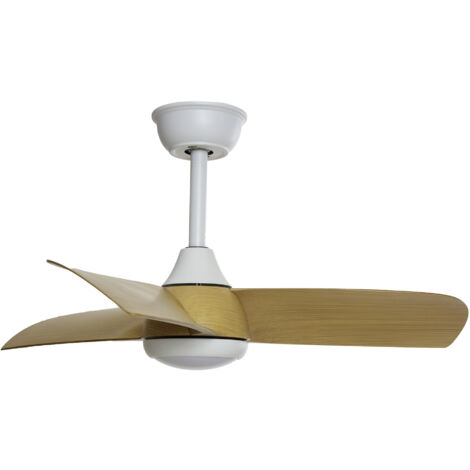 DUPI COSMOS ventilatore da soffitto con luce con pale in plastica