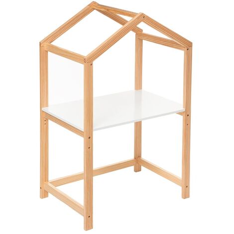 Sedia Bambini Douceur Bianca - 32x31.5x50 Cm, Design Francese, Per Cameretta O Soggiorno - Foto 5