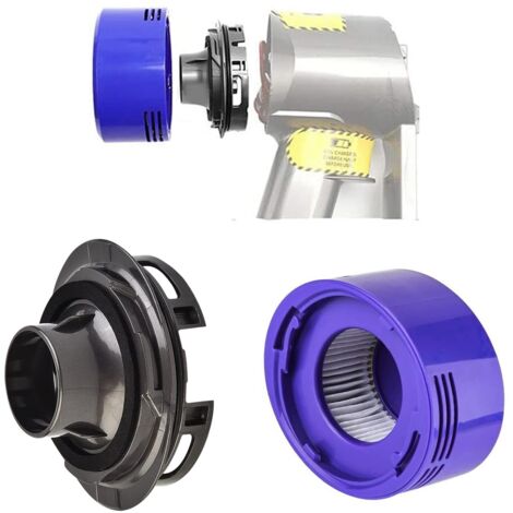 Motor Heckabdeckung und Heckfilter Kit für Dyson V7 V8 Staubsauger Zubehör, Für Dyson Hepa-Filter-Umrüstsatz (1/4)