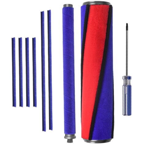 Bürste Ersatzbürste für Dyson V6 V7 V8 V10 V11 Ersatzteile, Softwalze für Dyson Staubsauger Zubehör Weiche Walzenbürste Ersatzteil, Ersatz Fluffy Rolle Staubentfernung und Reinigung