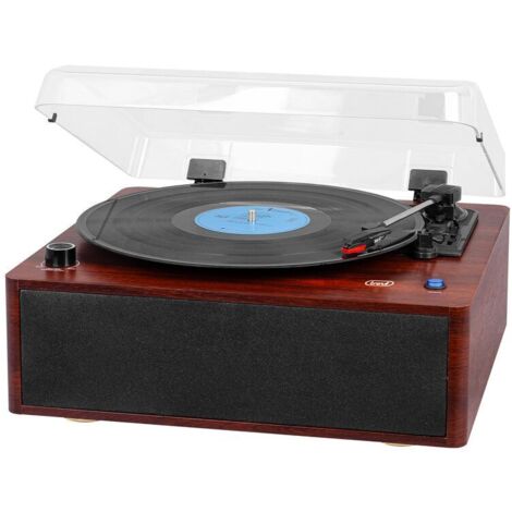Trevi TT 1030 BT Tourne-disque à entraînement direct Bois
