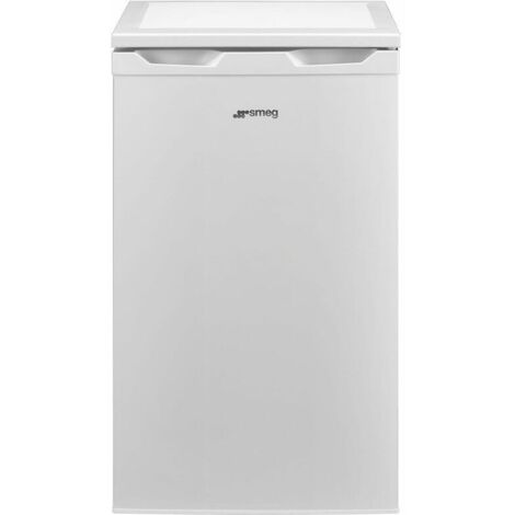 Smeg – Réfrigérateur combiné 82 L – FS08EW – 2 portes – Classe énergétique E – Pose libre – Congélateur en haut – Charnière droite