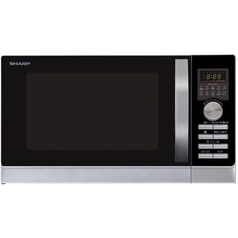 Sharp Home Appliances R843INW Argent Micro-onde combiné 25 L 900 W (1/5)