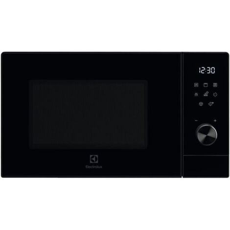 Electrolux – Micro-ondes encastrable 29 L 900 W – Technologie Inverter pour cuisson uniforme – Gril intégré – Design élégant noir (1/2)